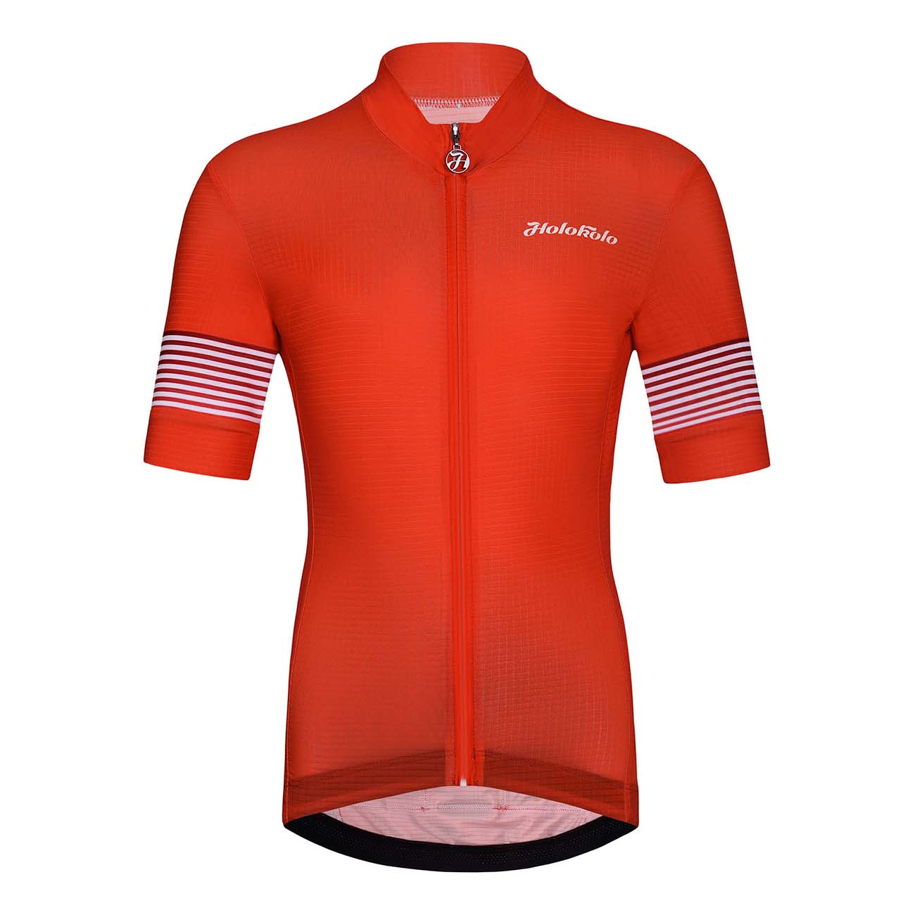
                HOLOKOLO Cyklistický dres s krátkým rukávem - FLOW JUNIOR - vícebarevná/červená S-135cm
            