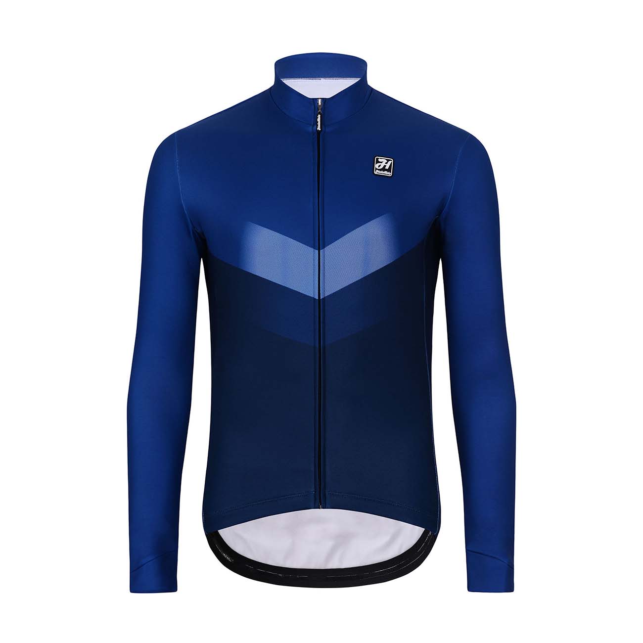 
                HOLOKOLO Cyklistický dres s dlouhým rukávem zimní - ARROW WINTER - modrá M
            