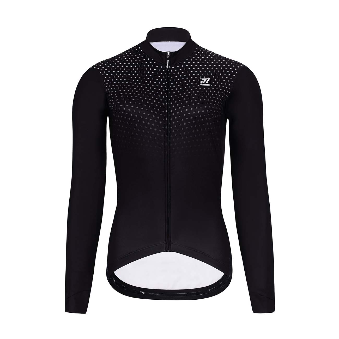 
                HOLOKOLO Cyklistický dres s dlouhým rukávem zimní - STARLIGHT LADY WNT - černá XL
            