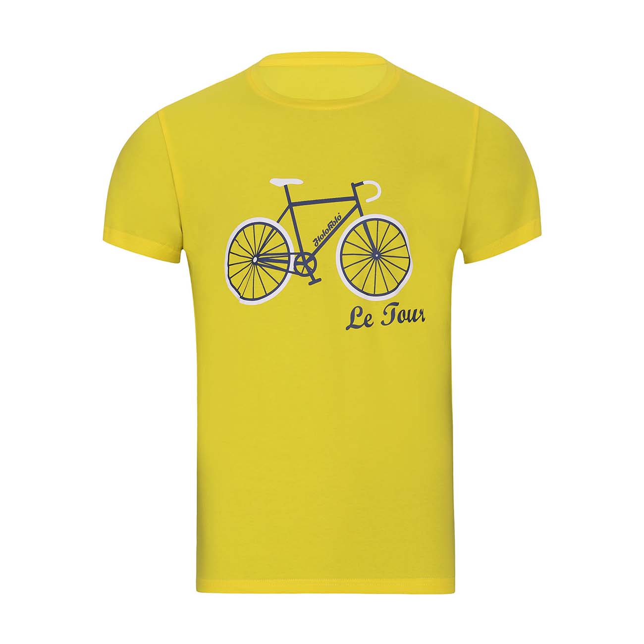 
                NU. BY HOLOKOLO Cyklistické triko s krátkým rukávem - LE TOUR LEMON II. - žlutá M
            