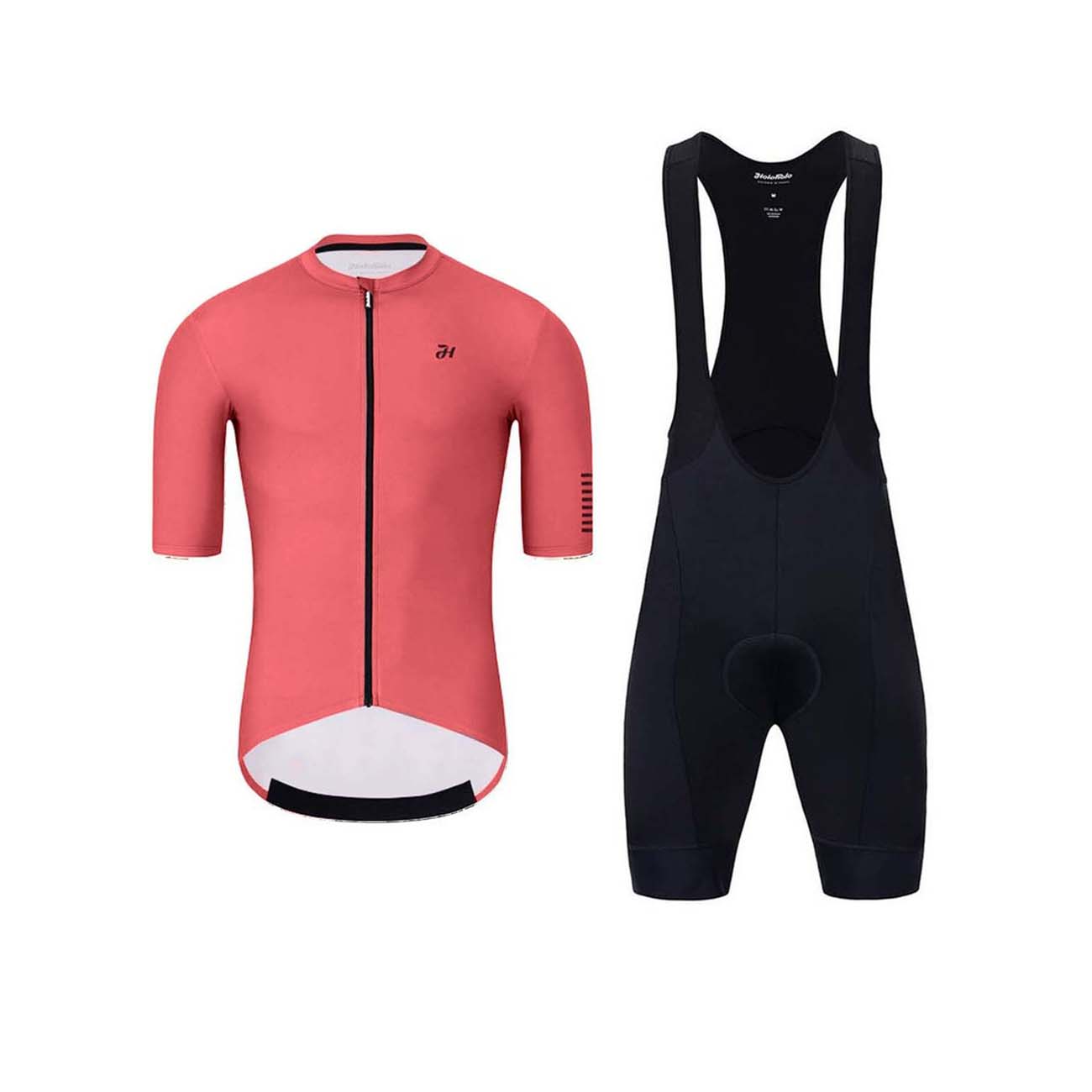 
                HOLOKOLO Cyklistický krátký dres a krátké kalhoty - VICTORIOUS - červená/černá
            