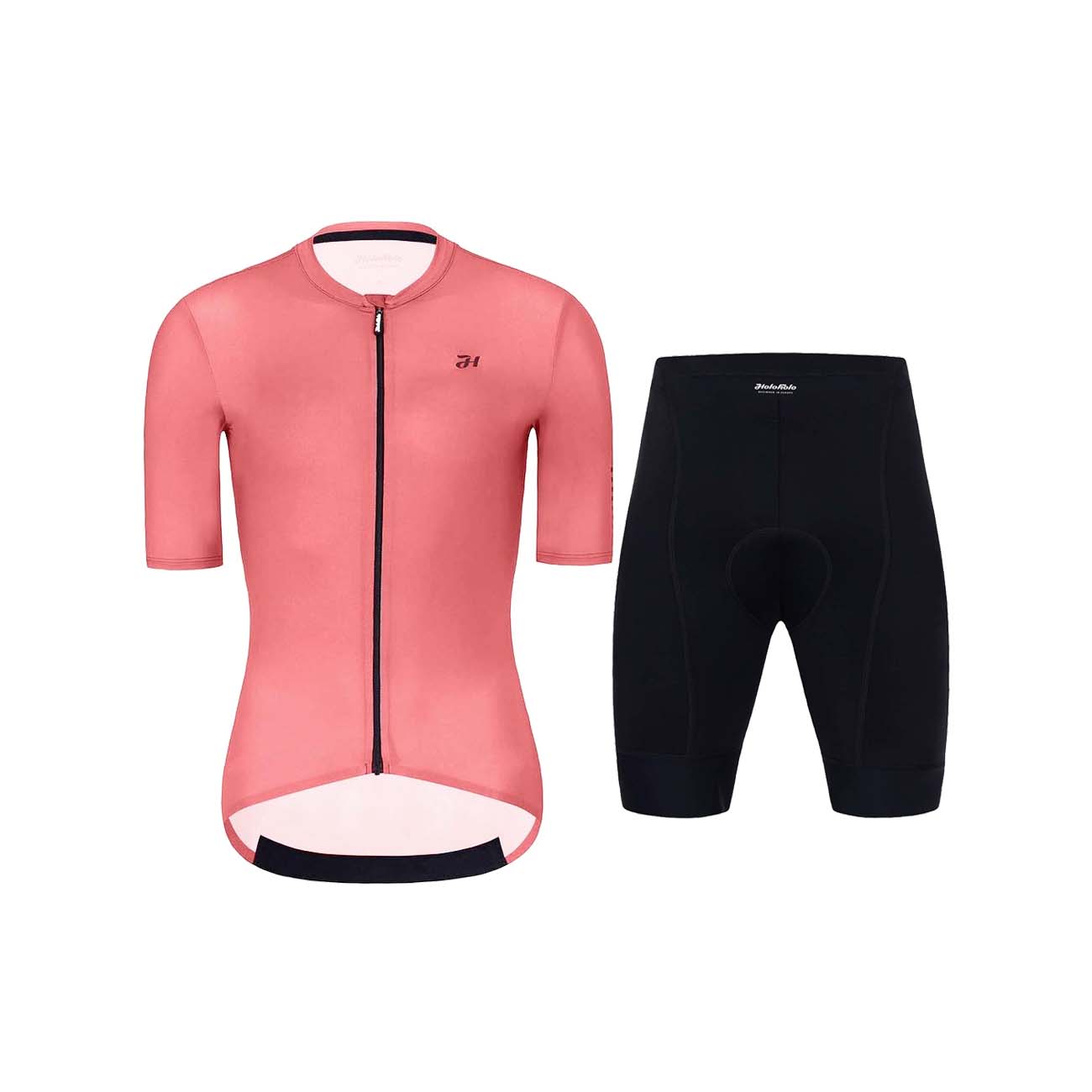 
                HOLOKOLO Cyklistický krátký dres a krátké kalhoty - VICTORIOUS LADY - černá/červená
            