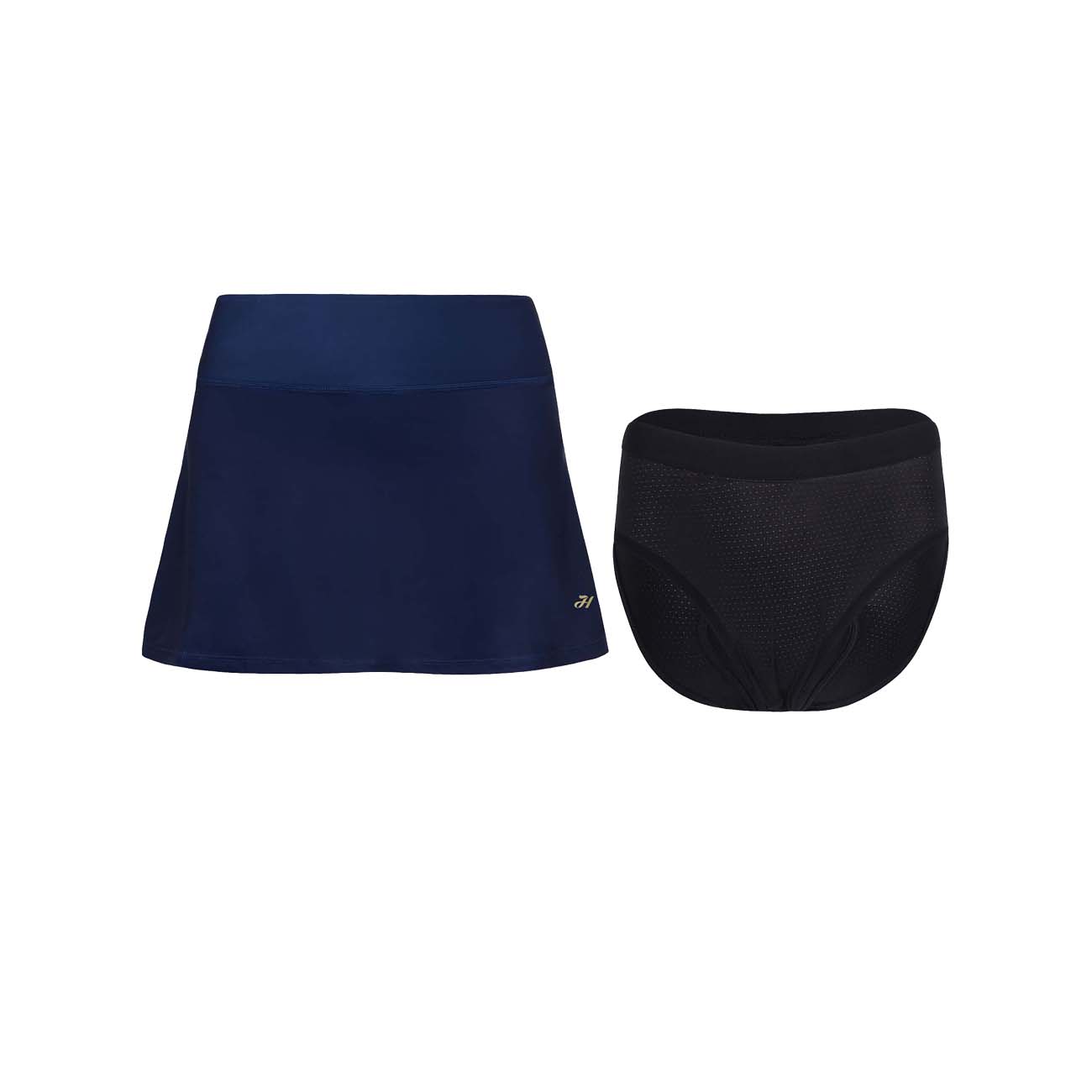 
                HOLOKOLO sukně a kalhotky - CHIC ELITE LADY - modrá/černá
            