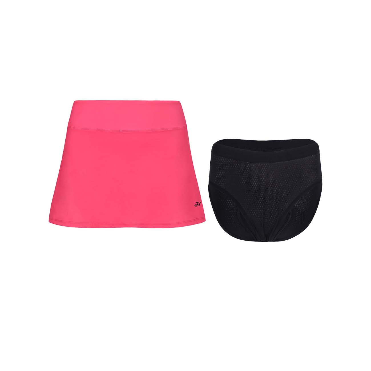 
                HOLOKOLO sukně a kalhotky - CHIC ELITE LADY - černá/růžová
            