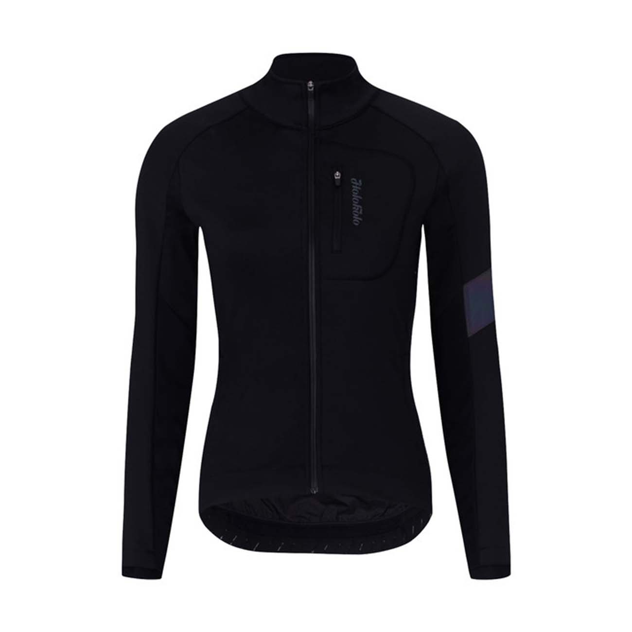 
                HOLOKOLO Cyklistická zateplená bunda - 2in1 WINTER LADY - černá XL
            