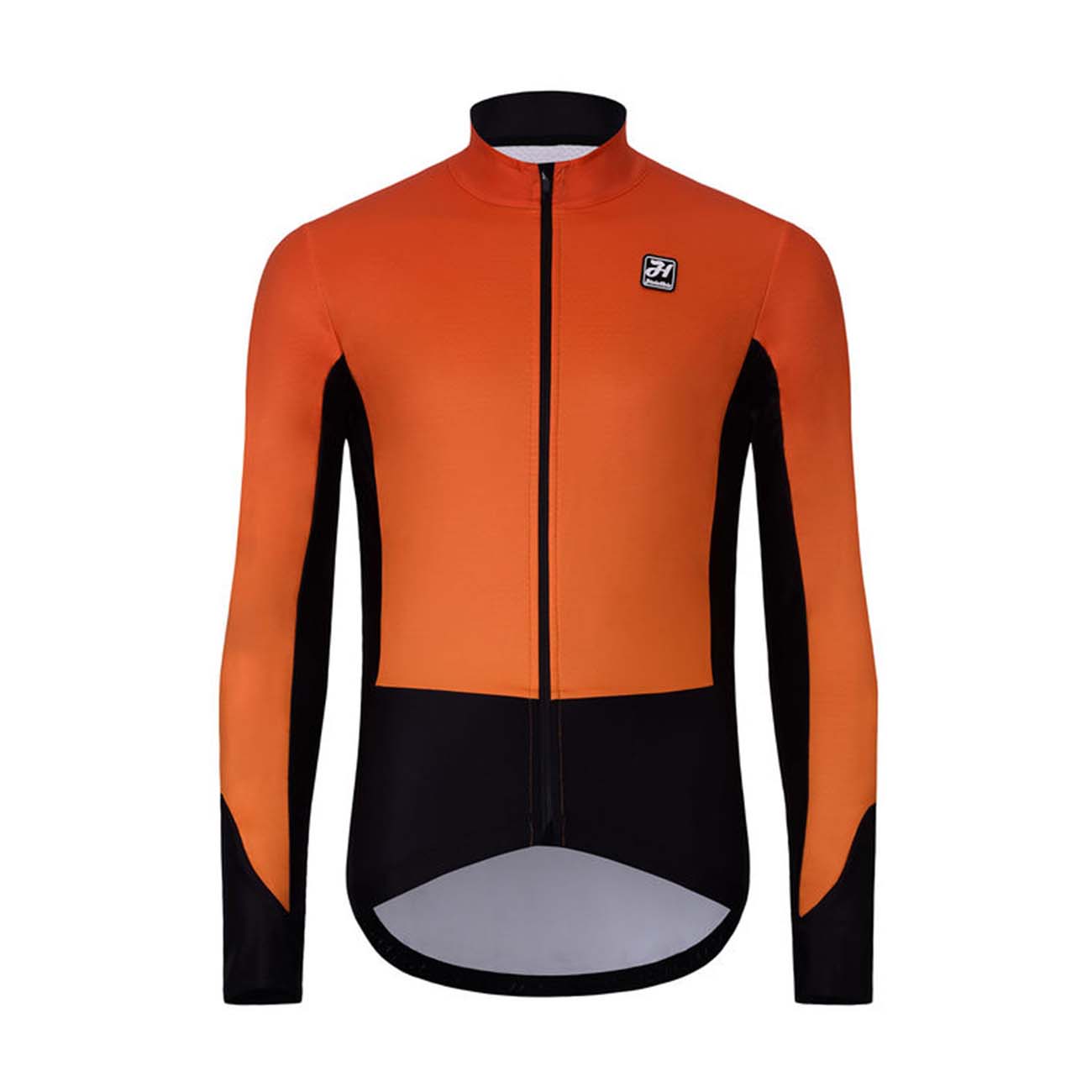 
                HOLOKOLO Cyklistická zateplená bunda - CLASSIC - černá/oranžová 2XL
            