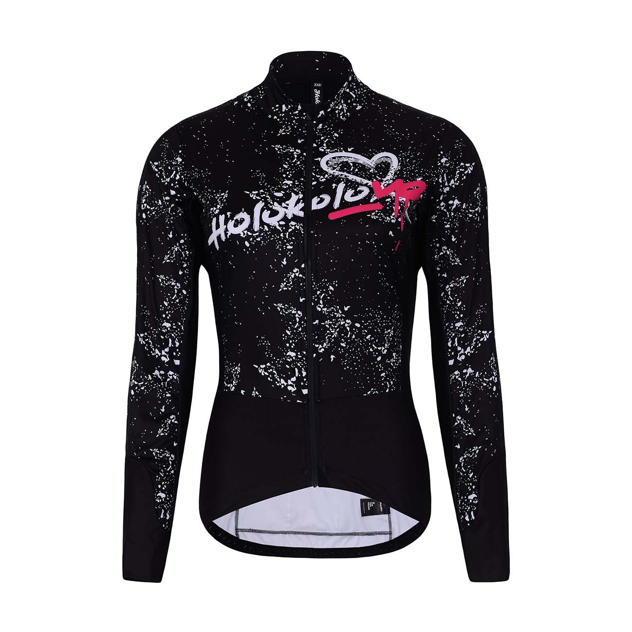 
                HOLOKOLO Cyklistická zateplená bunda - GRAFFITI LADY - černá S
            