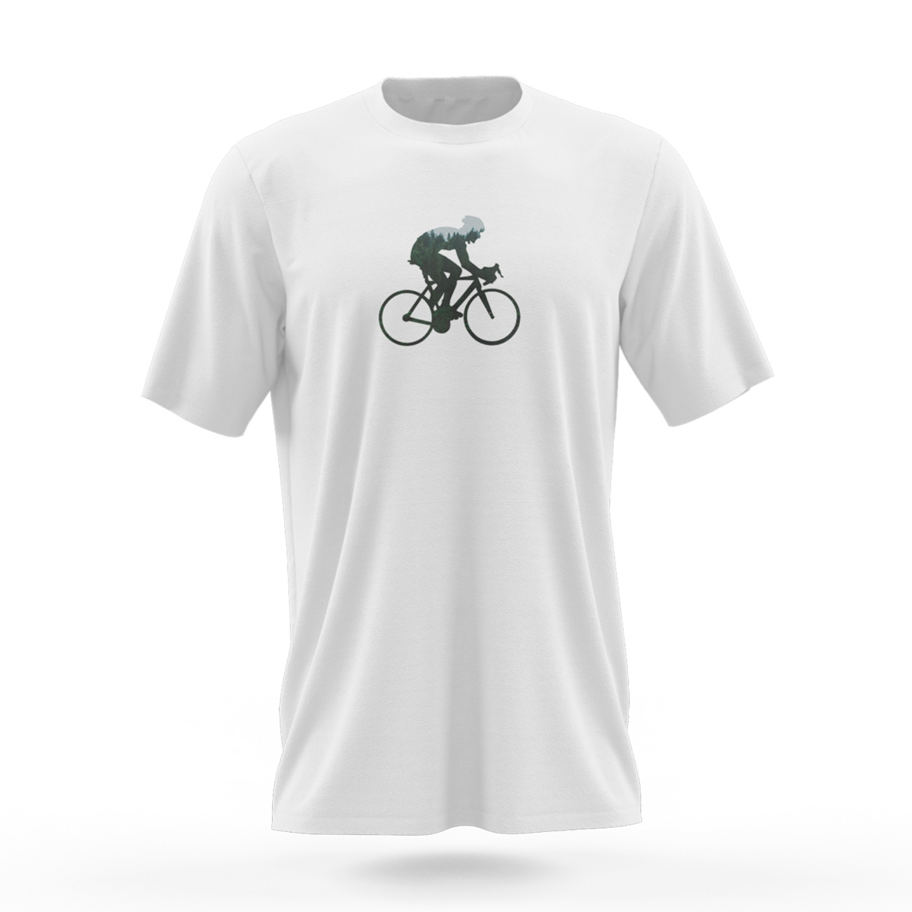 Levně NU. BY HOLOKOLO Cyklistické triko s krátkým rukávem - BEHIND BARS - bílá/zelená