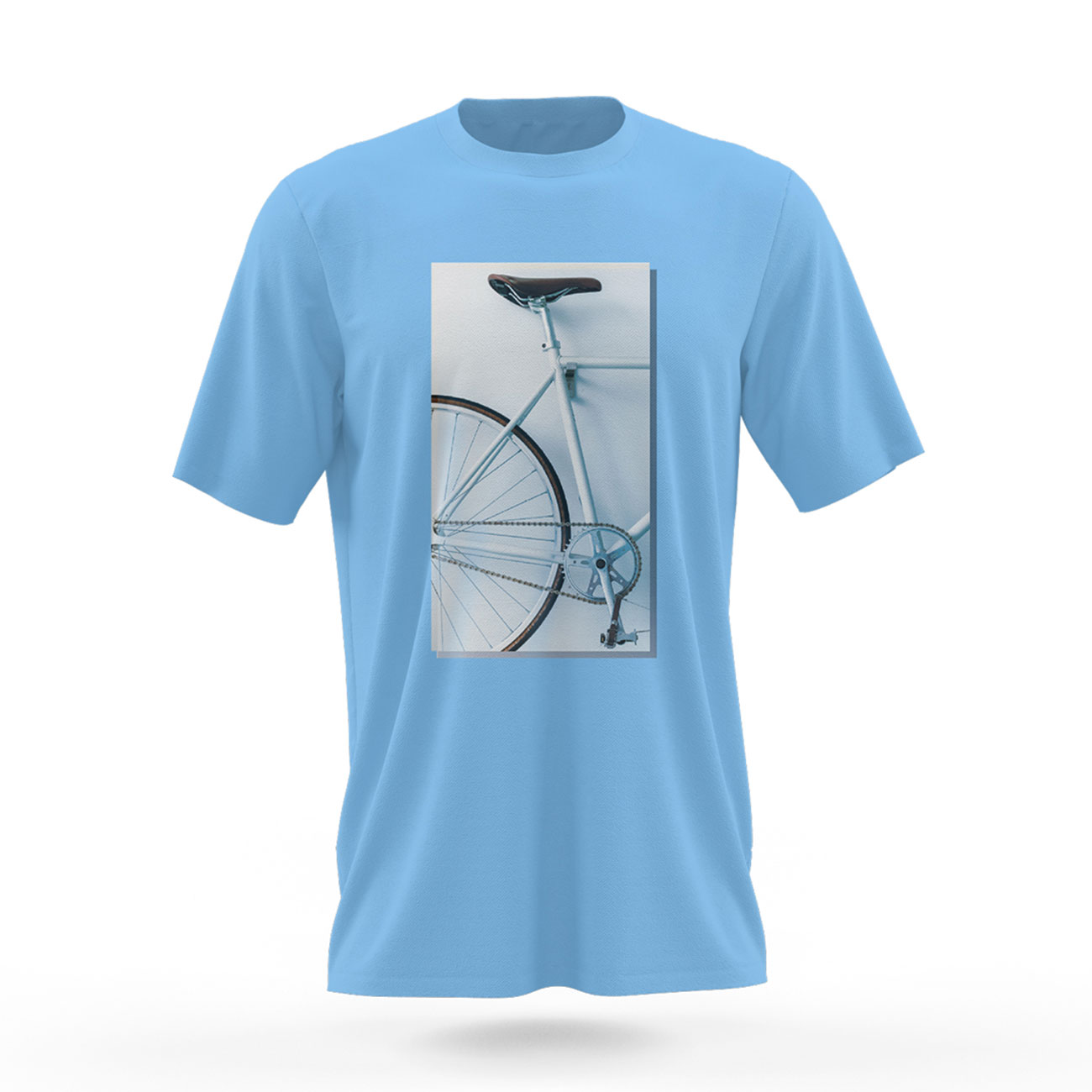 
                NU. BY HOLOKOLO Cyklistické triko s krátkým rukávem - DON\'T QUIT\' - modrá S
            