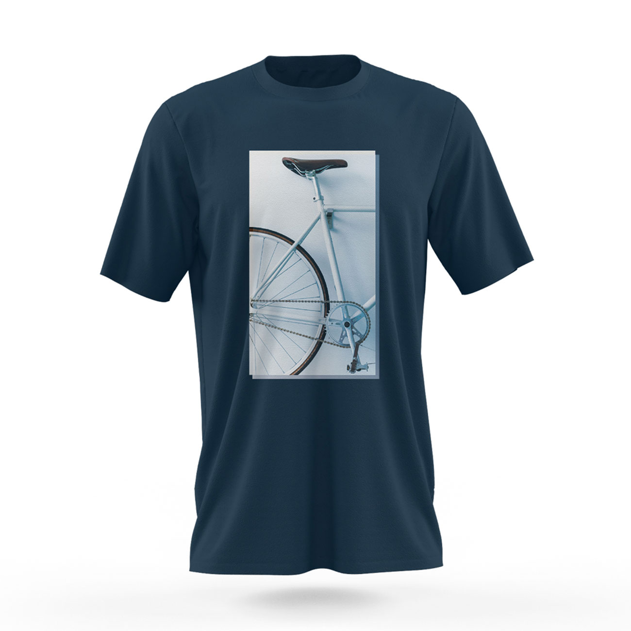 
                NU. BY HOLOKOLO Cyklistické triko s krátkým rukávem - DON\'T QUIT - modrá S
            
