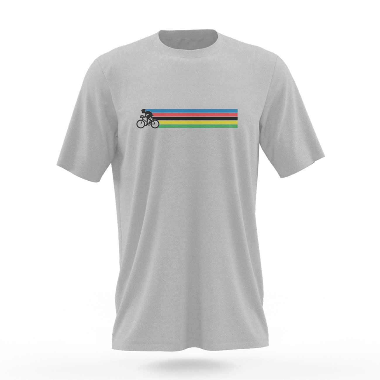 Levně NU. BY HOLOKOLO Cyklistické triko s krátkým rukávem - A GAME - šedá/vícebarevná