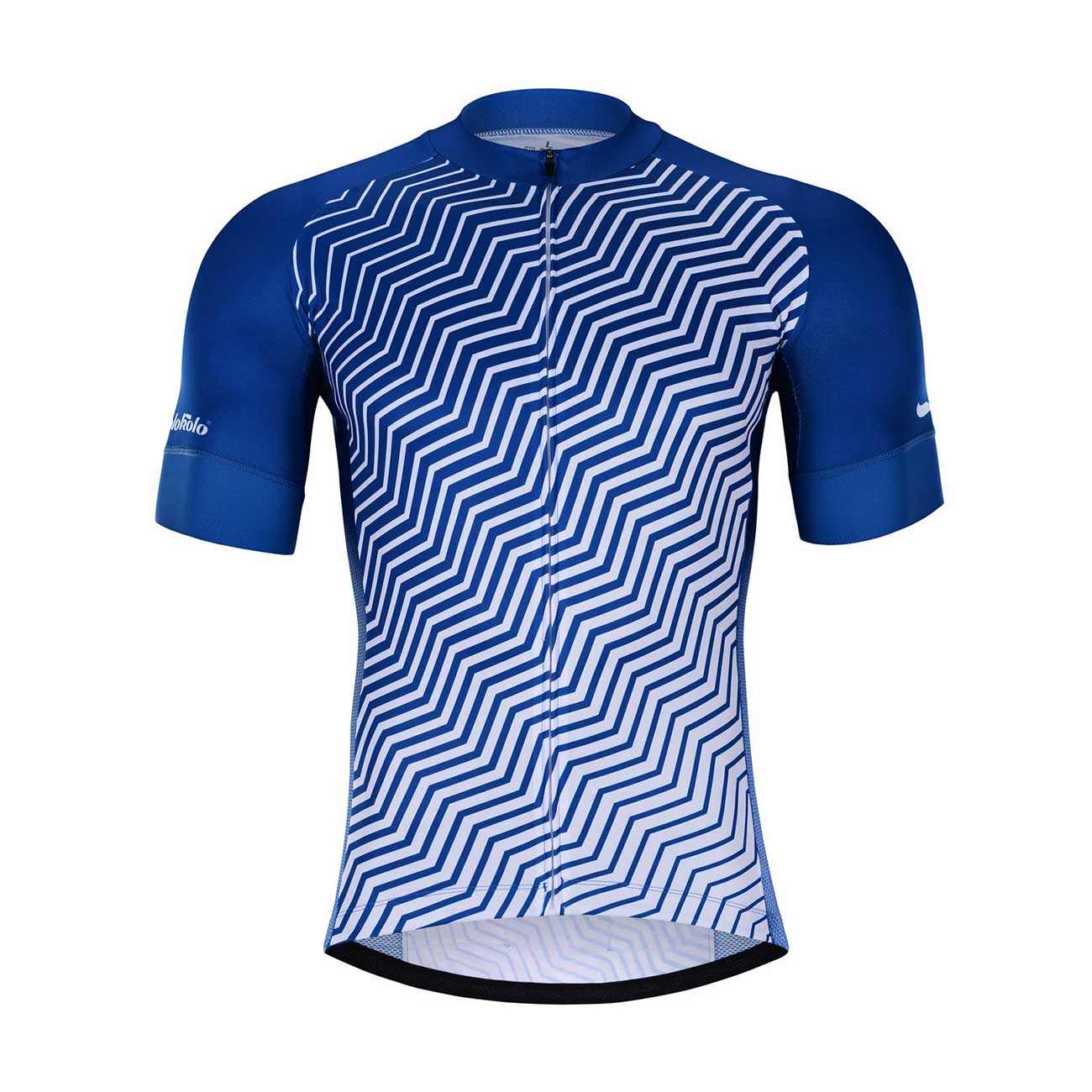 Levně HOLOKOLO Cyklistický dres s krátkým rukávem - DAYBREAK - modrá/bílá XS
