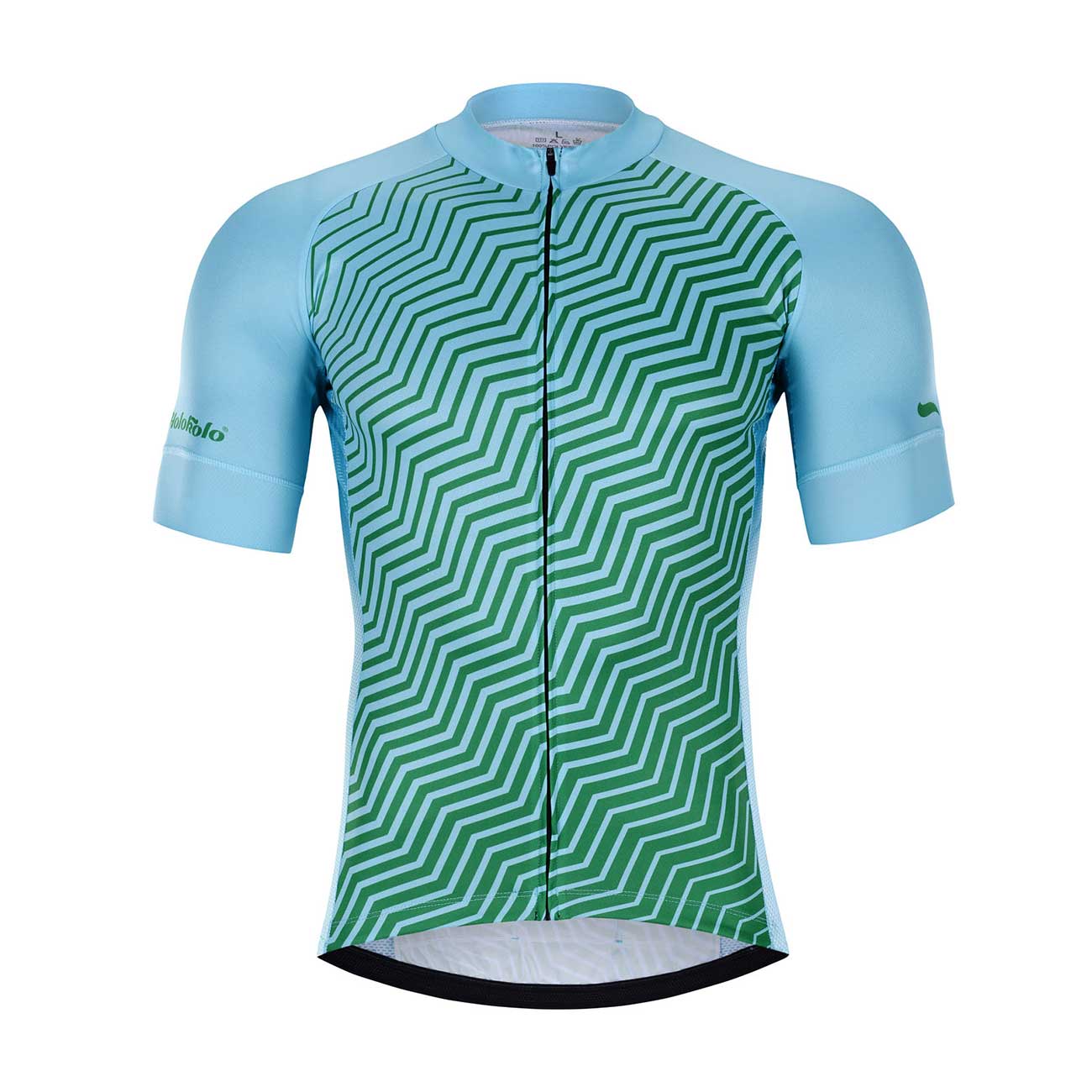 
                HOLOKOLO Cyklistický dres s krátkým rukávem - DAYBREAK - světle modrá/modrá 2XL
            