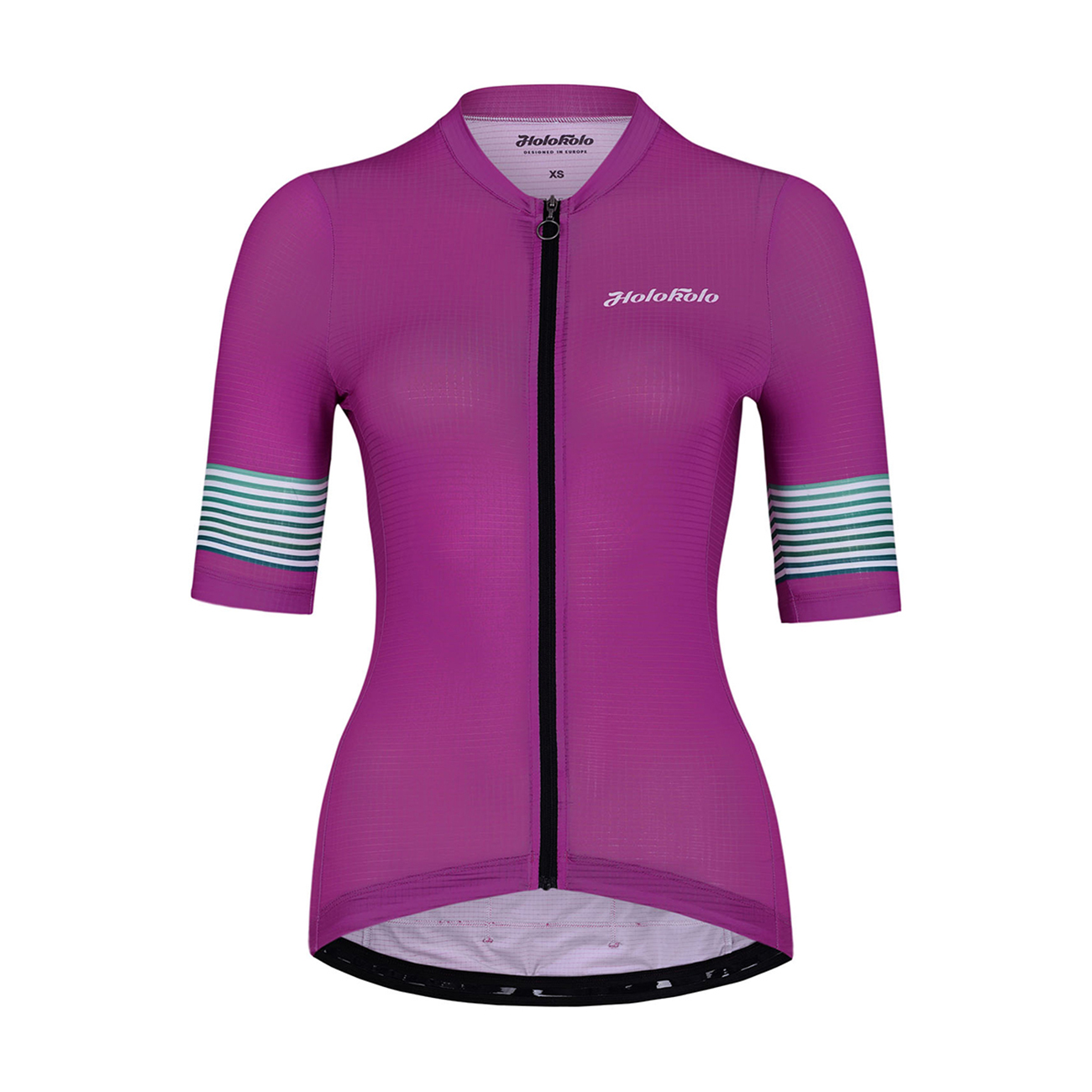 
                HOLOKOLO Cyklistický dres s krátkým rukávem - RAINBOW LADY - růžová XS
            