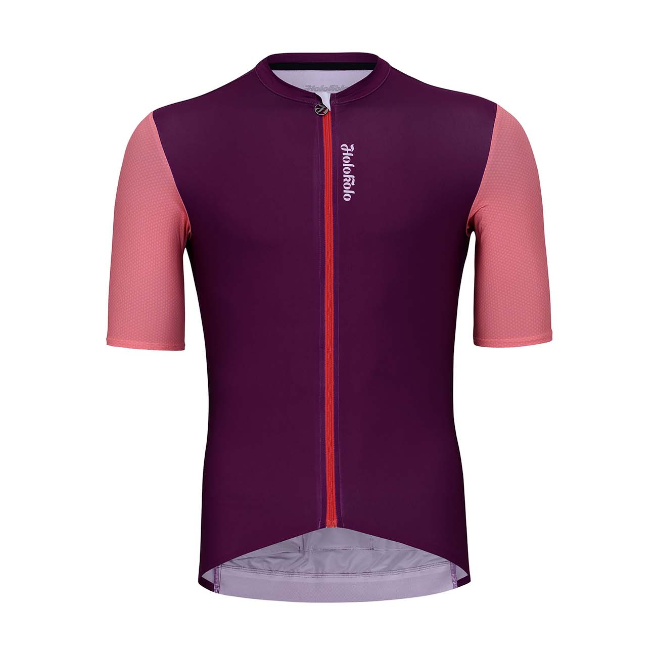 
                HOLOKOLO Cyklistický dres s krátkým rukávem - ENJOYABLE ELITE - fialová/růžová M
            