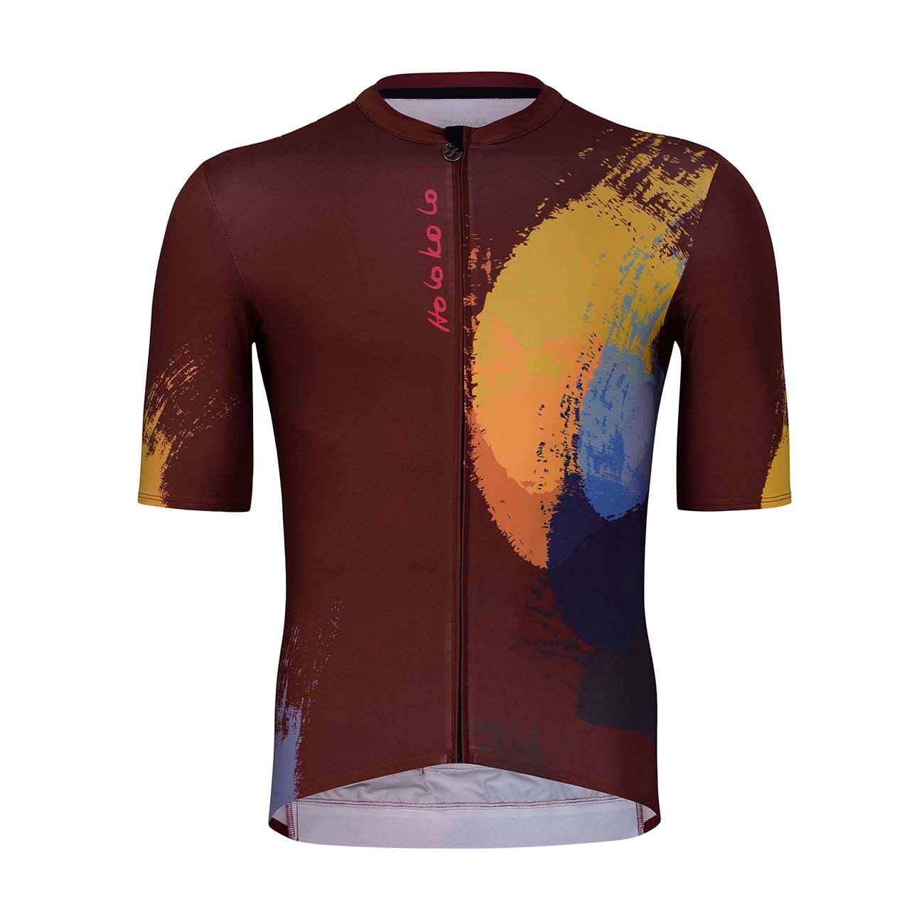 
                HOLOKOLO Cyklistický dres s krátkým rukávem - SURPRISED ELITE - oranžová/žlutá/bordó/červená L
            