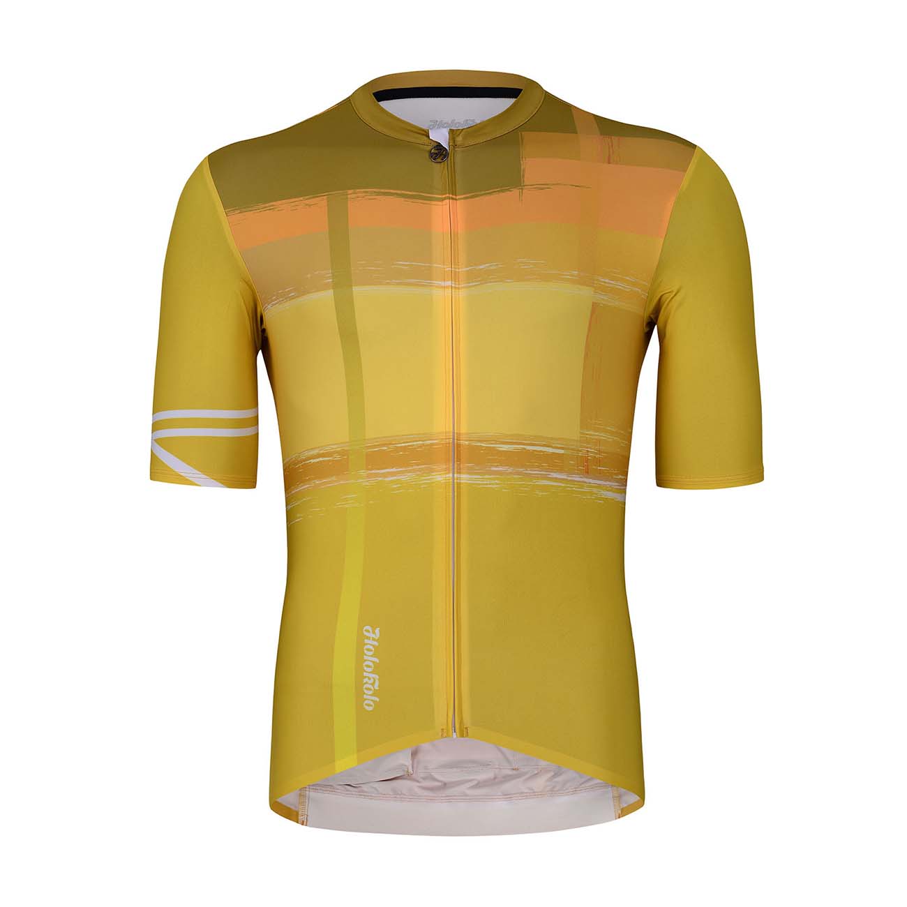 
                HOLOKOLO Cyklistický dres s krátkým rukávem - JOLLY ELITE - žlutá 2XL
            