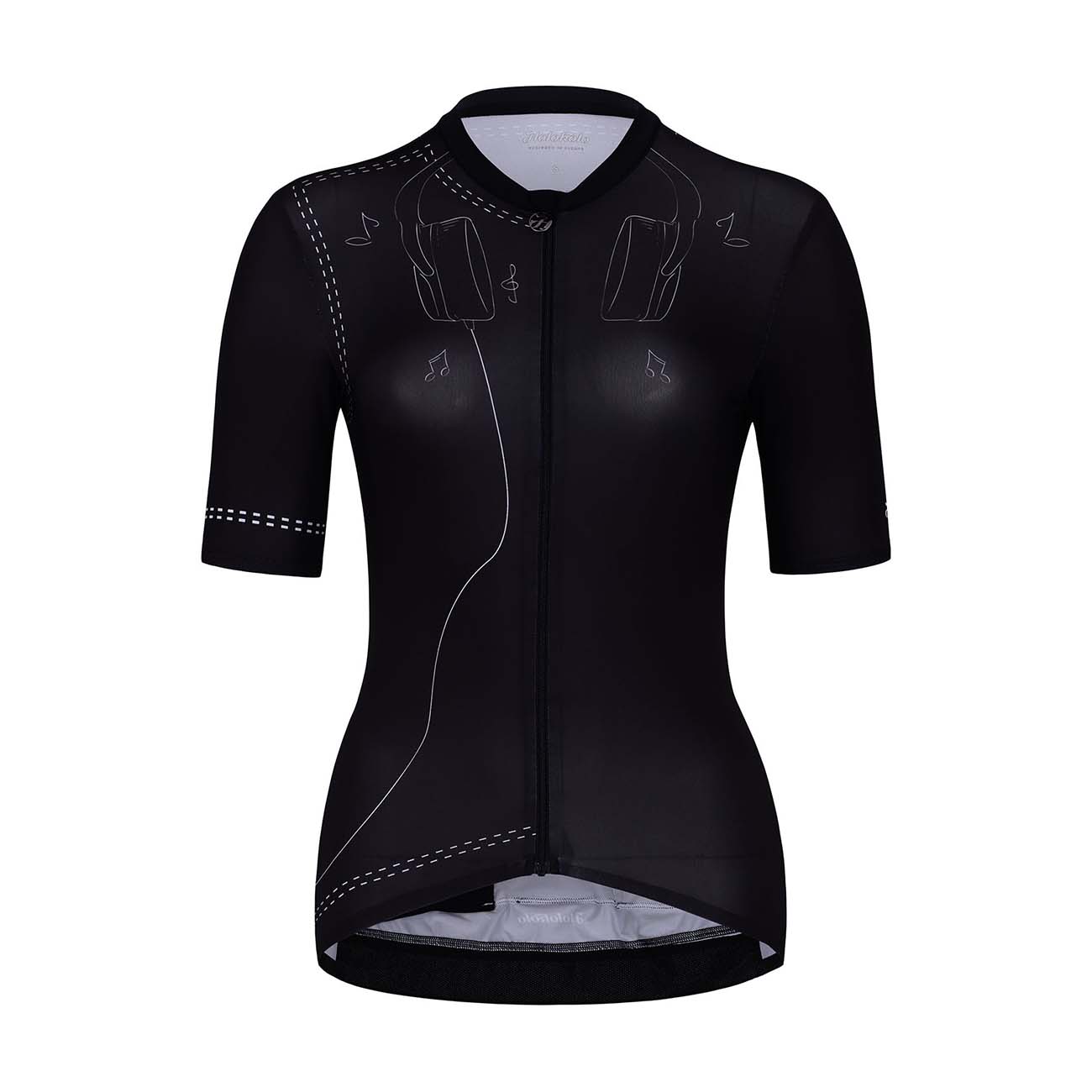 
                HOLOKOLO Cyklistický dres s krátkým rukávem - PLAYFUL ELITE LADY - černá L
            