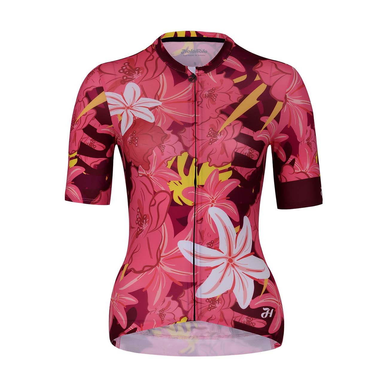 
                HOLOKOLO Cyklistický dres s krátkým rukávem - PASSIONATE ELITE LAD - červená/žlutá/bílá XS
            