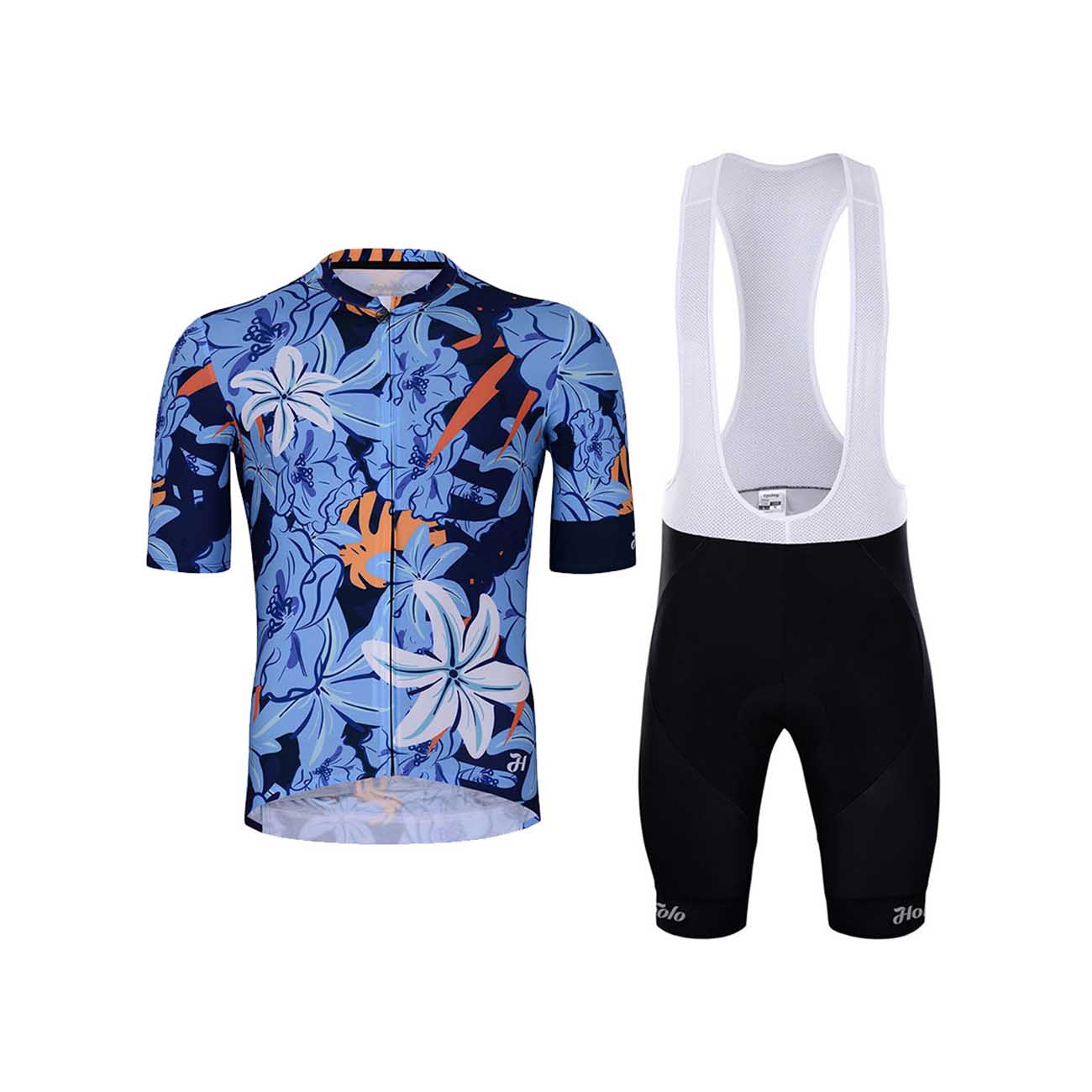 
                HOLOKOLO Cyklistický krátký dres a krátké kalhoty - PASSIONATE ELITE - modrá/černá
            