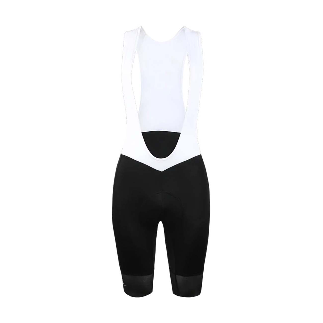 
                LE COL Cyklistické kalhoty krátké s laclem - PRO LEIGHTWEIGHT - bílá/černá
            