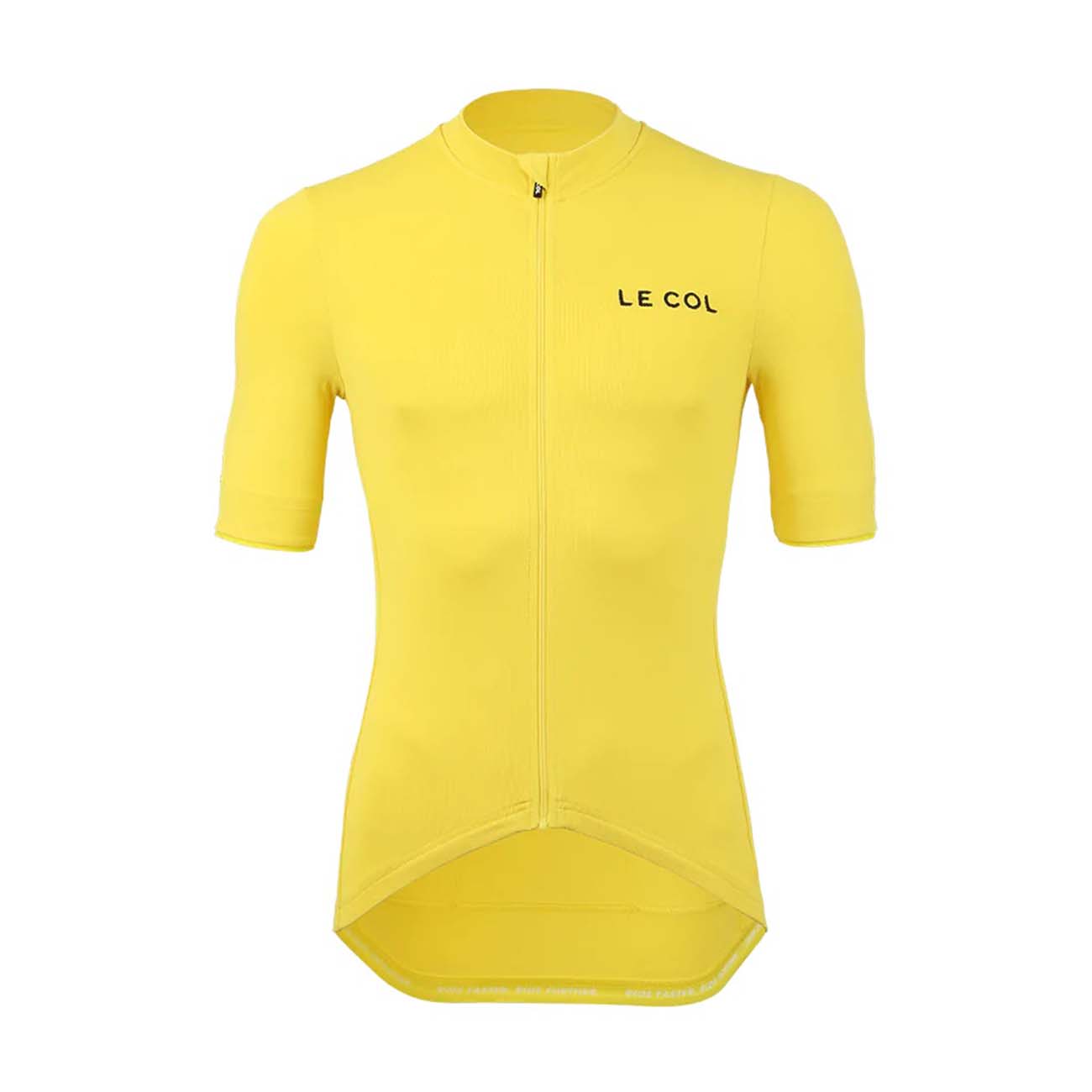 
                LE COL Cyklistický dres s krátkým rukávem - HORS CATEGORIE II - žlutá 3XL
            