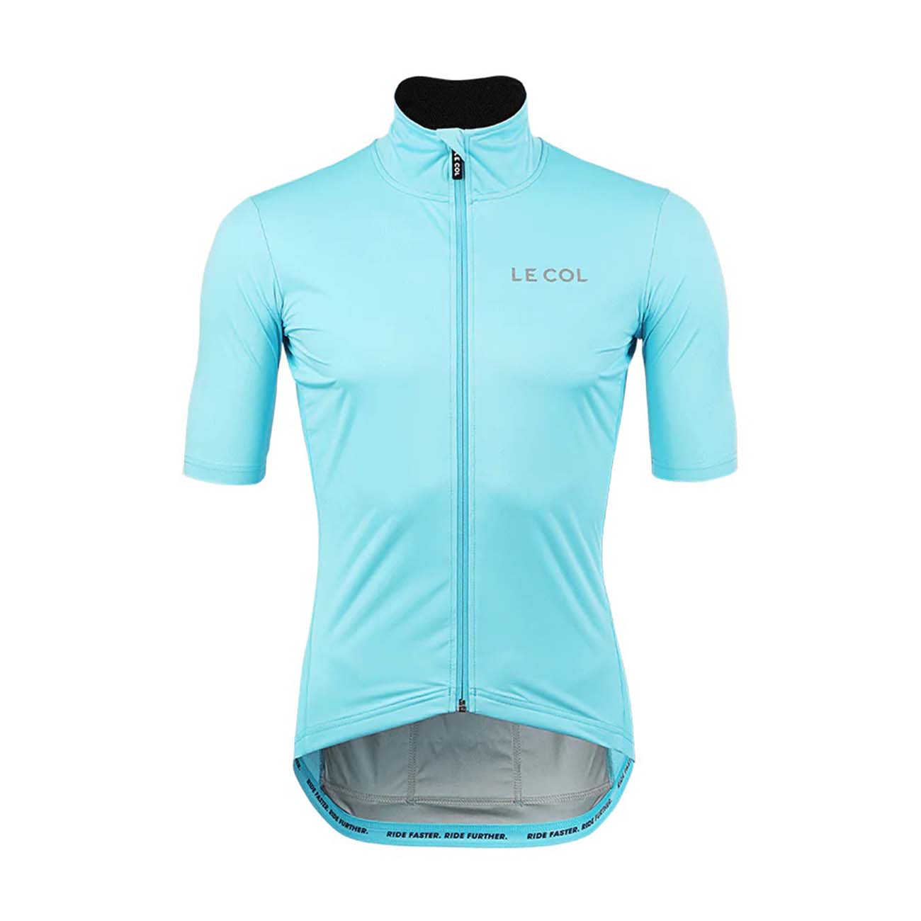 
                LE COL Cyklistický dres s krátkým rukávem - PRO RAIN - světle modrá M
            
