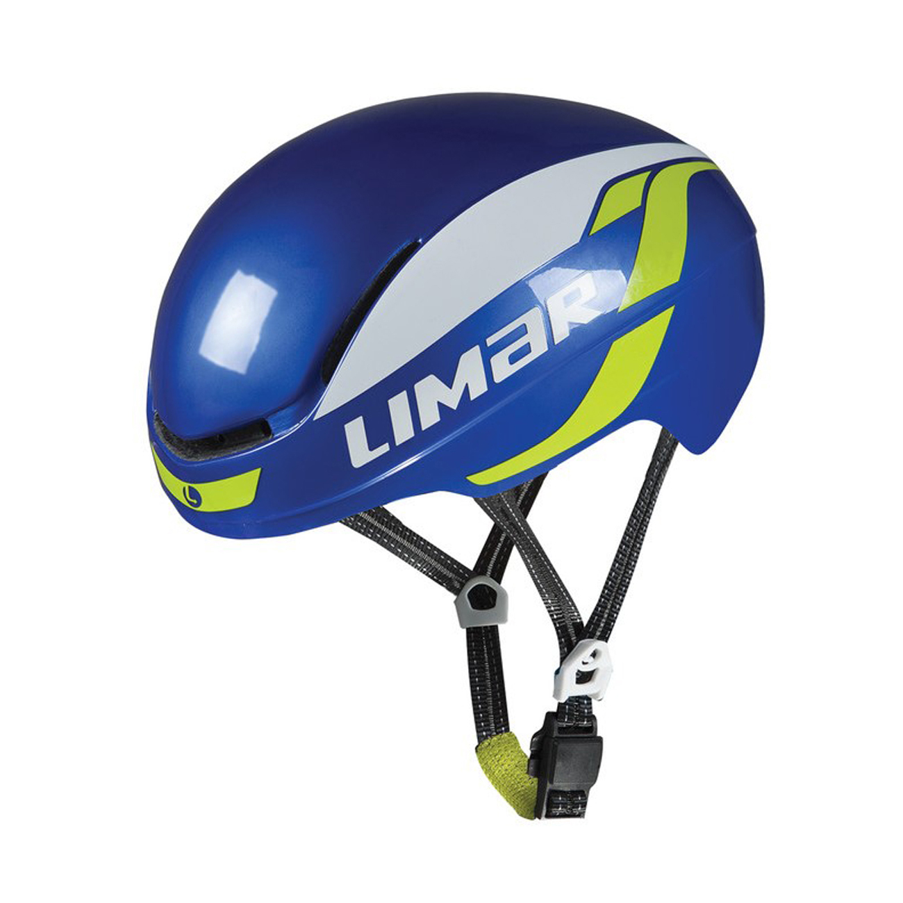 Levně LIMAR Cyklistická přilba - 007 - modrá/bílá/zelená