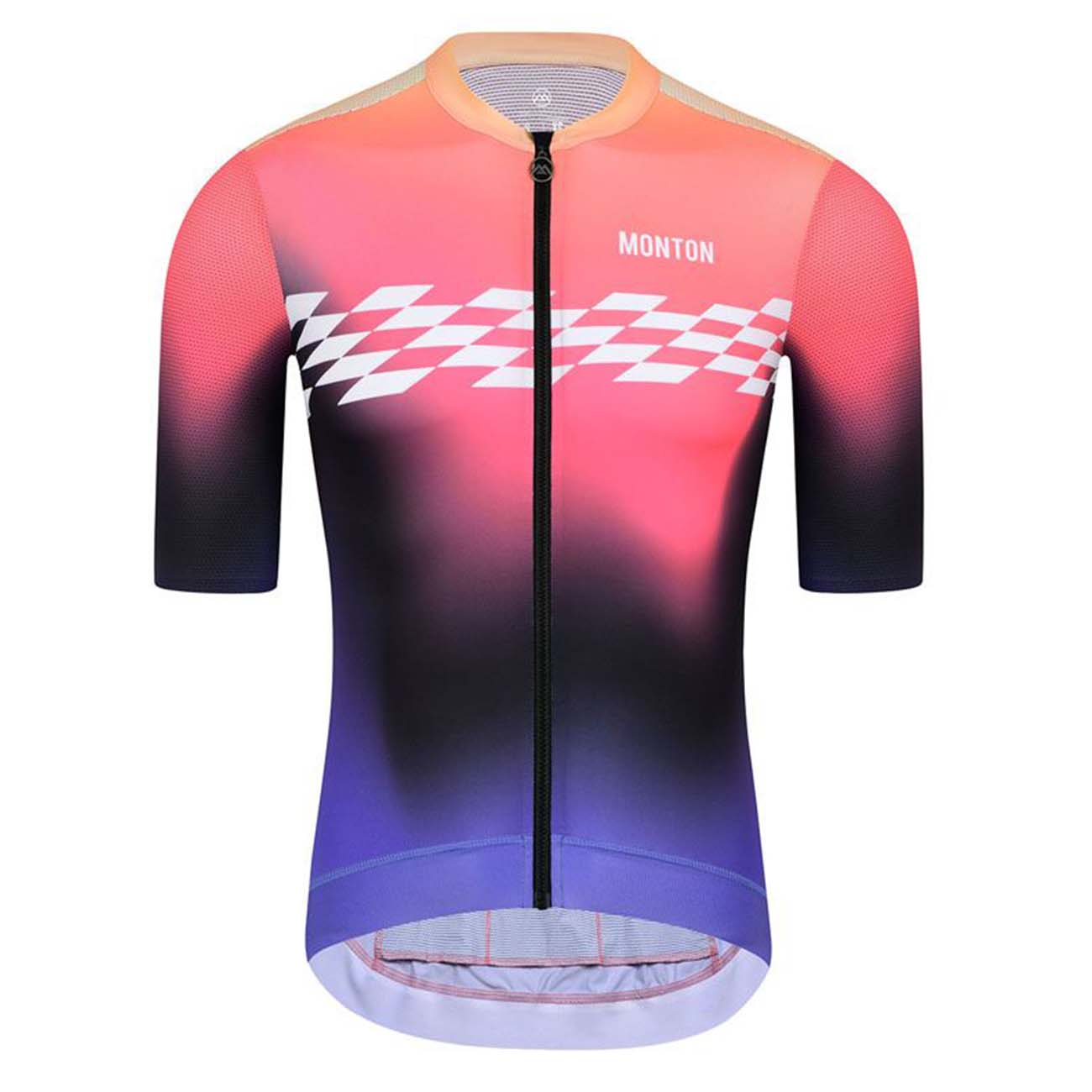 
                MONTON Cyklistický dres s krátkým rukávem - CARDIN - fialová/černá/růžová S
            