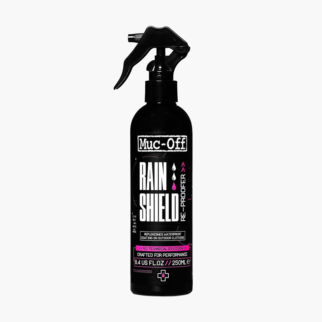 
                MUC-OFF sprej na voděodolnost - RAIN SHIELD RE-PROOF
            