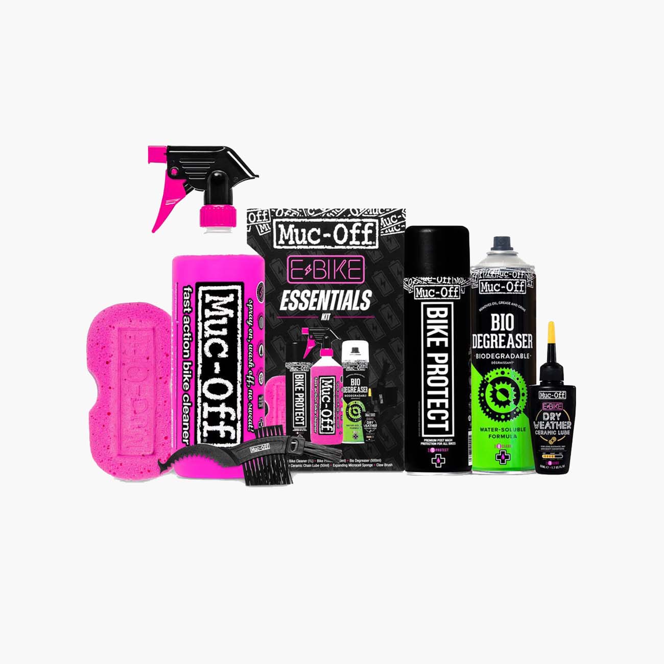 
                MUC-OFF eBike čisticí sada - EBIKE ESSENTIALS KIT
            