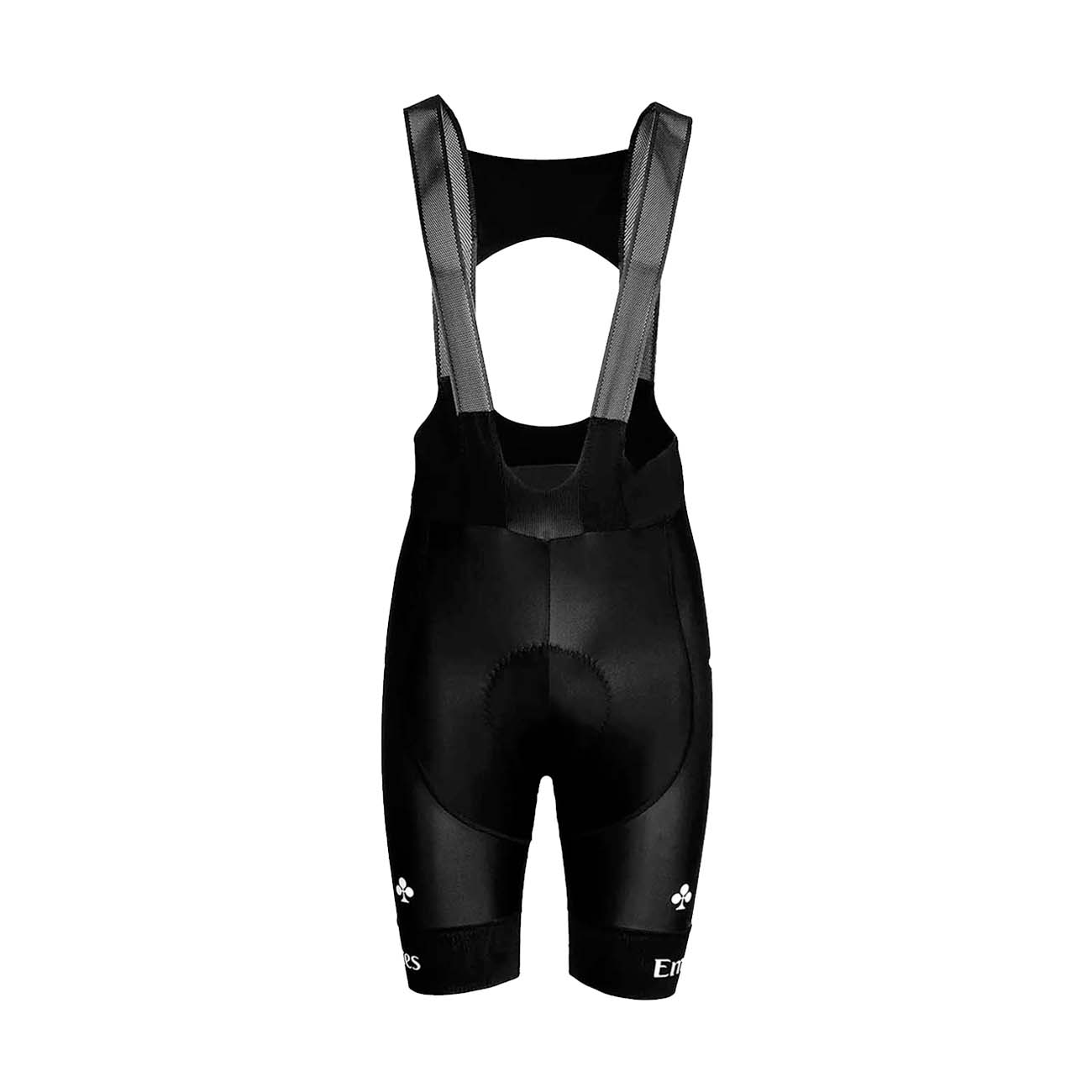 Levně PISSEI Cyklistické kalhoty krátké s laclem - UAE 2023 - černá