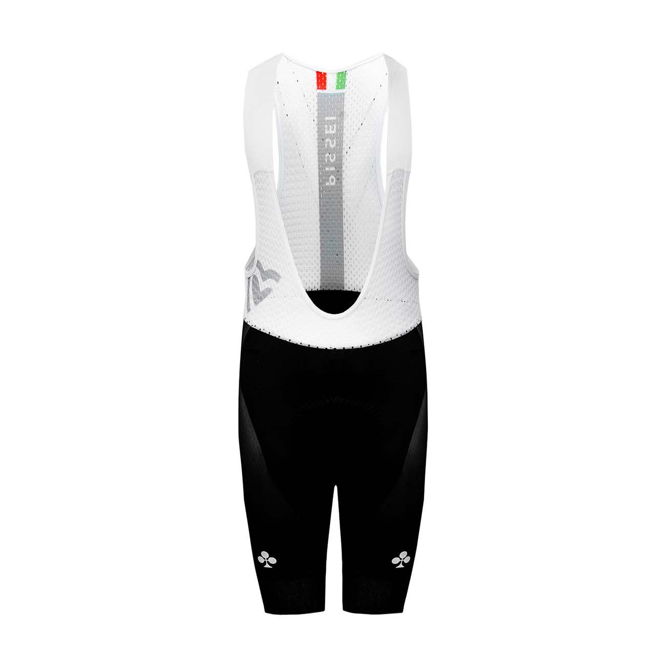 Levně PISSEI Cyklistické kalhoty krátké s laclem - UAE TEAM EMIRATES 2024 - černá