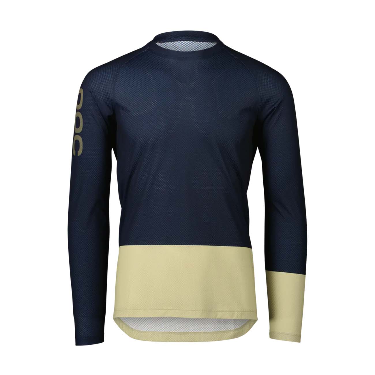 POC Cyklistický dres s dlouhým rukávem letní - MTB PURE - zelená/modrá M