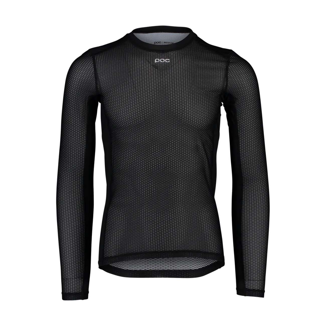 
                POC Cyklistické triko s dlouhým rukávem - ESSENTIAL LAYER - černá 2XL
            