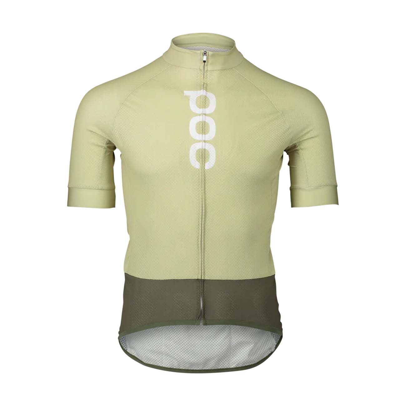 
                POC Cyklistický dres s krátkým rukávem - ESSENTIAL ROAD LOGO - světle zelená/zelená XL
            