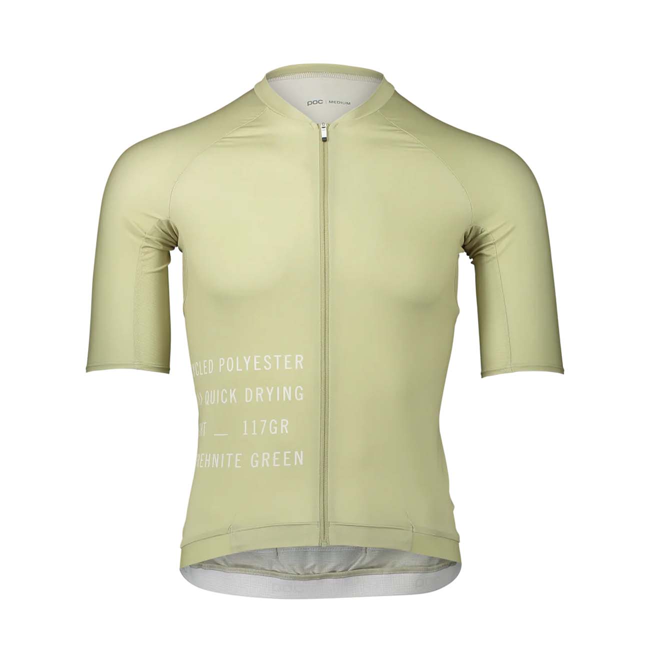 
                POC Cyklistický dres s krátkým rukávem - PRISTINE PRINT - světle zelená XL
            