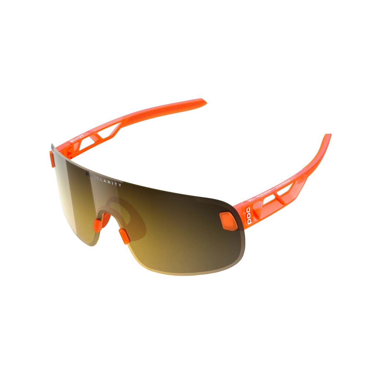 
                POC Cyklistické brýle - ELICIT - oranžová
            