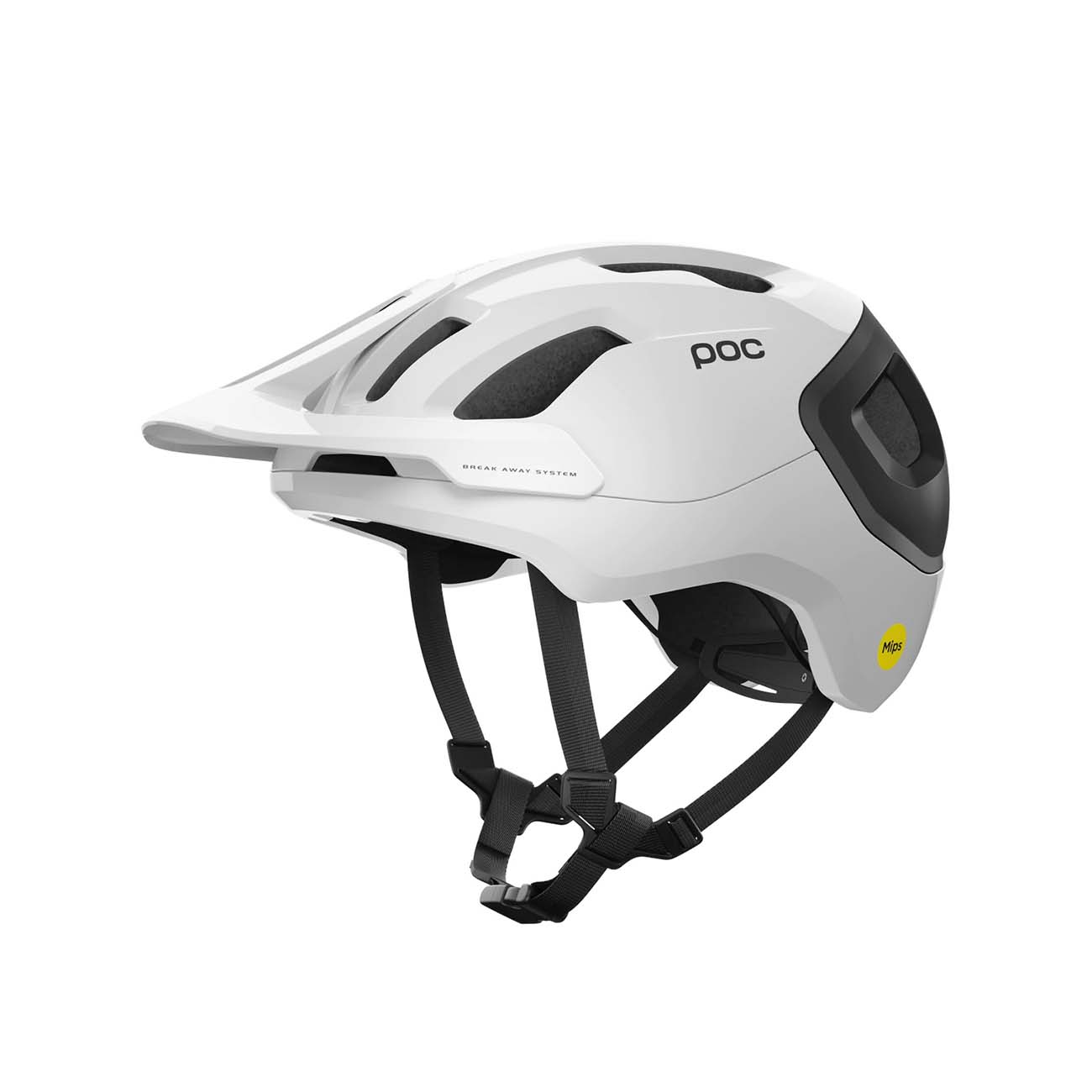 
                POC Cyklistická přilba - AXION RACE MIPS - černá/bílá (51–54 cm)
            