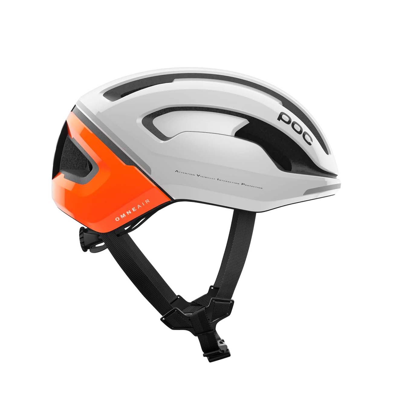 
                POC Cyklistická přilba - OMNE AIR MIPS - šedá/oranžová (56–61 cm)
            