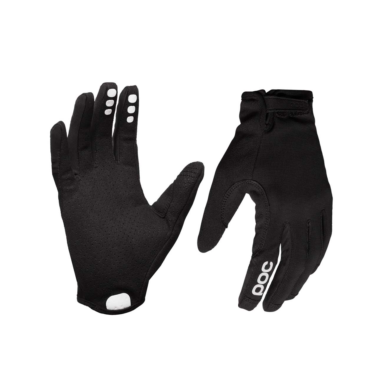 POC Cyklistické rukavice dlouhoprsté - RESISTANCE ENDURO - černá