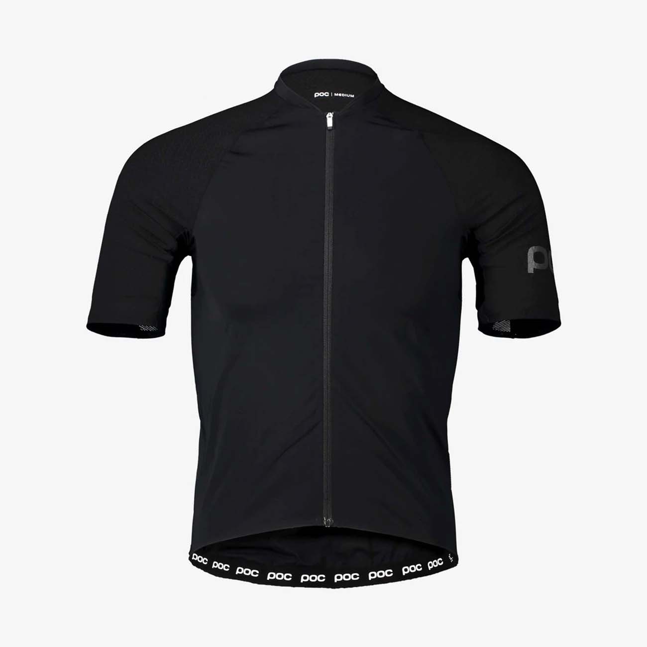 
                POC Cyklistický dres s krátkým rukávem - AERO-LITE ROAD - černá S
            