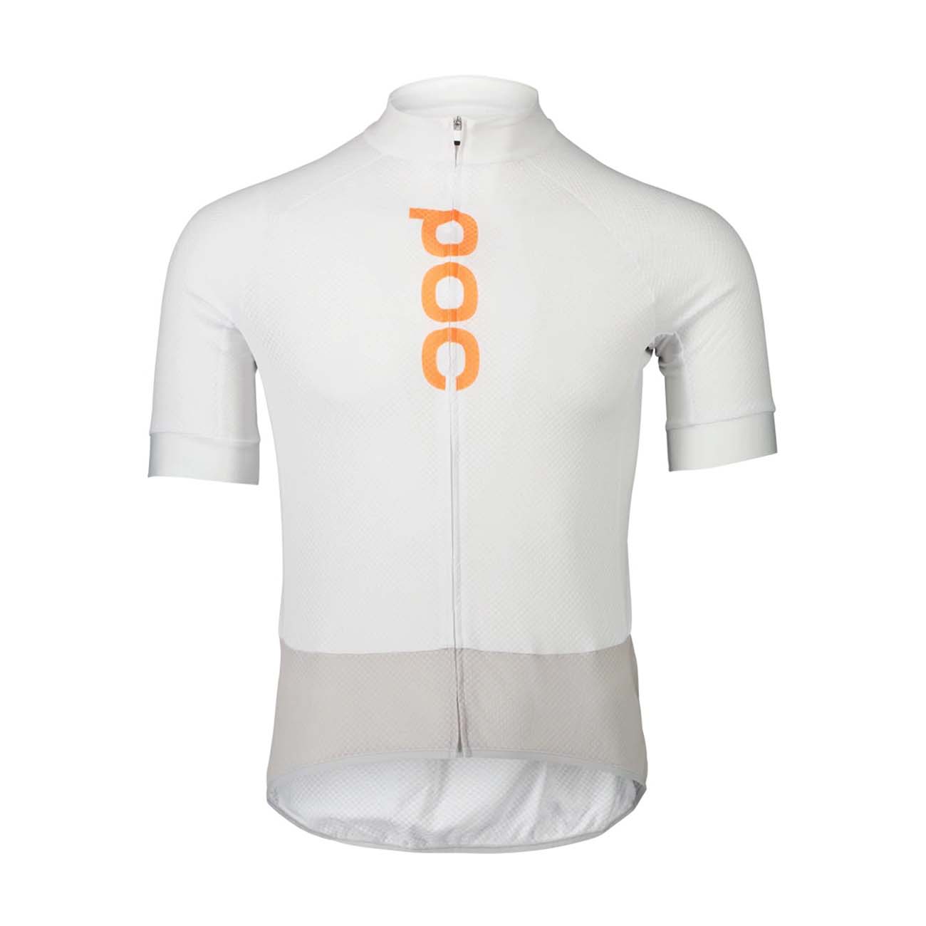 
                POC Cyklistický dres s krátkým rukávem - ESSENTIAL ROAD LOGO - šedá/bílá 2XL
            