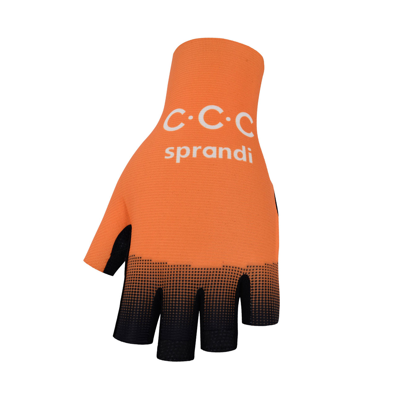 
                BONAVELO Cyklistické rukavice krátkoprsté - CCC 2020 - oranžová
            