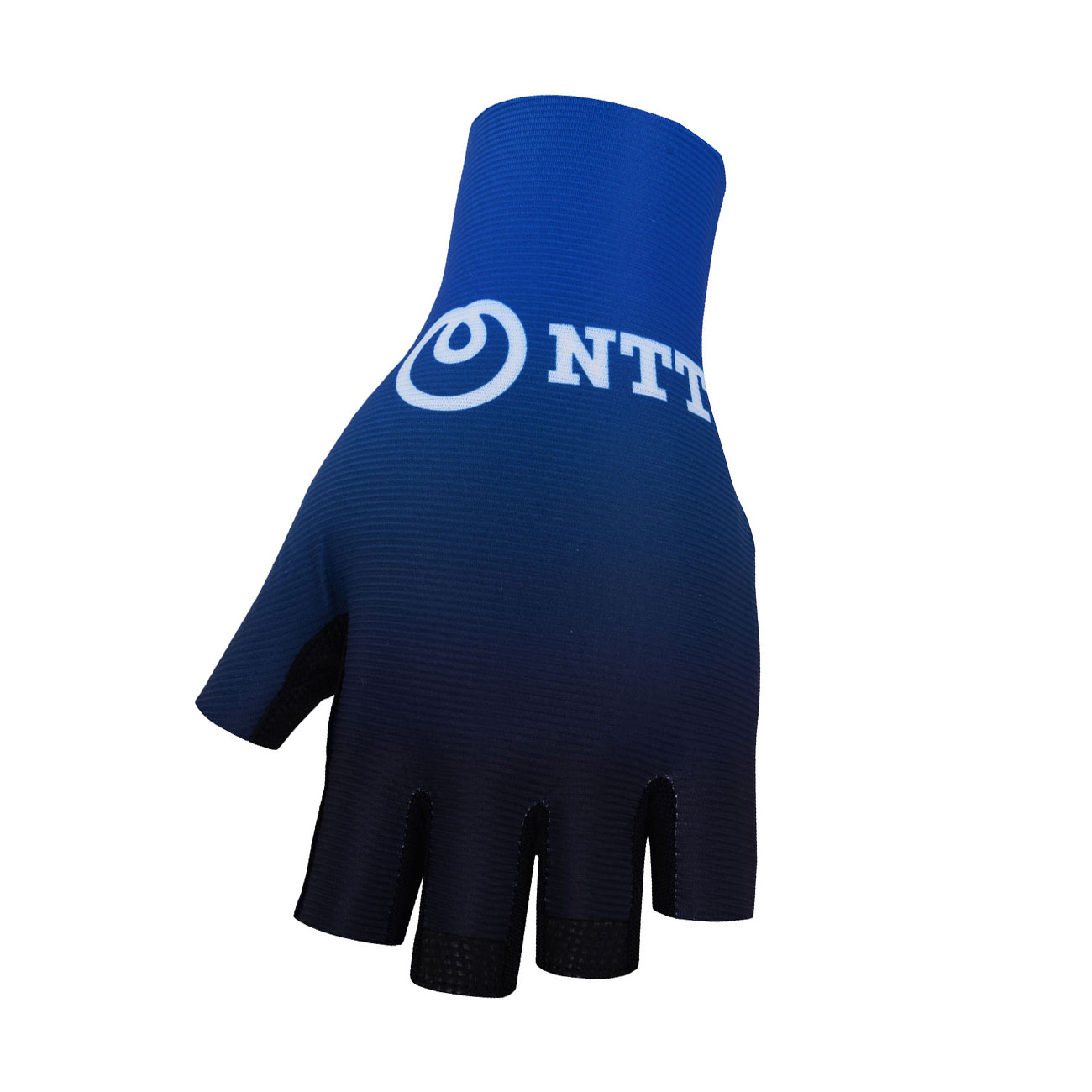 
                BONAVELO Cyklistické rukavice krátkoprsté - NTT 2020 - modrá M
            