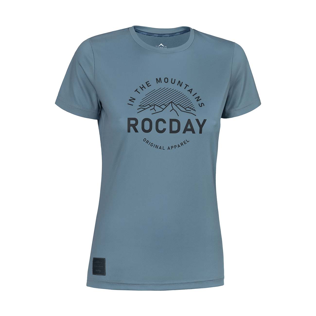 ROCDAY Cyklistický dres s krátkým rukávem - MONTY LADY - modrá XS