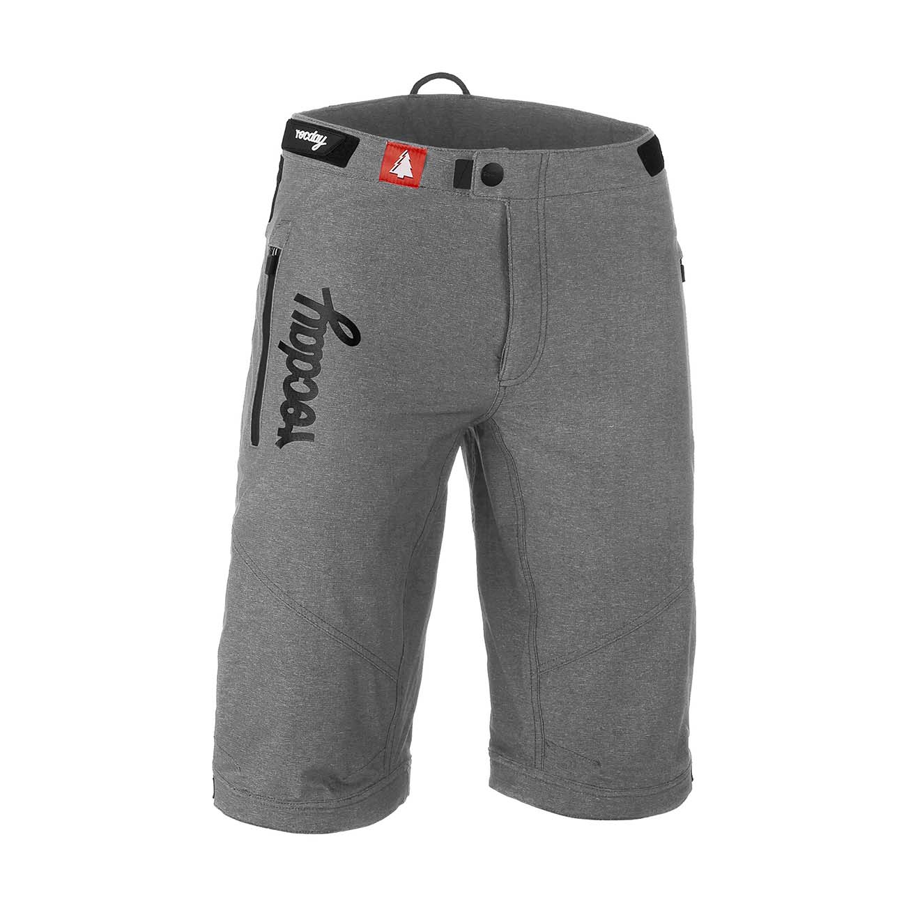 
                ROCDAY Cyklistické kalhoty krátké bez laclu - ROC - šedá XL
            