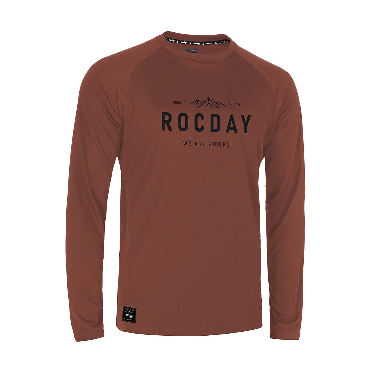 
                ROCDAY Cyklistický dres s dlouhým rukávem letní - PATROL - červená
            