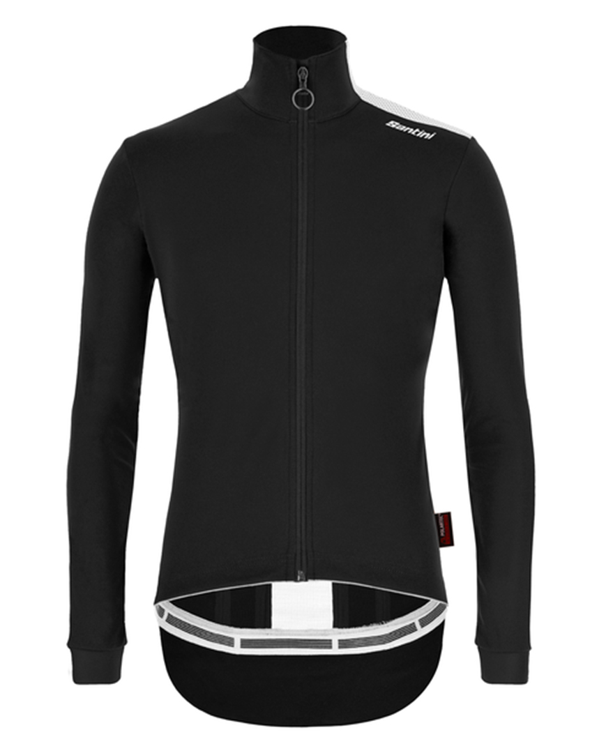 SANTINI Cyklistická zateplená bunda - VEGA MULTI WINTER - černá