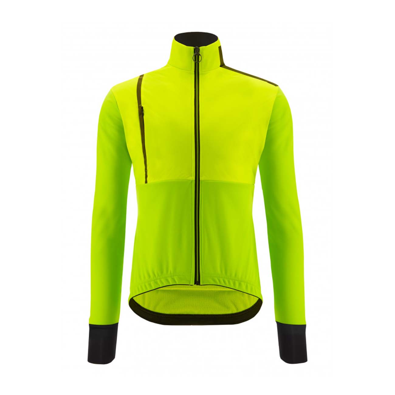 
                SANTINI Cyklistická zateplená bunda - VEGA ABSOLUTE - zelená L
            